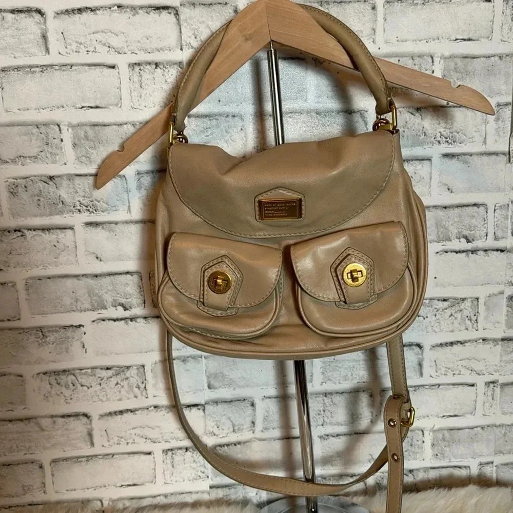 Marc By Marc Jacobs Tan Shoulder Bag